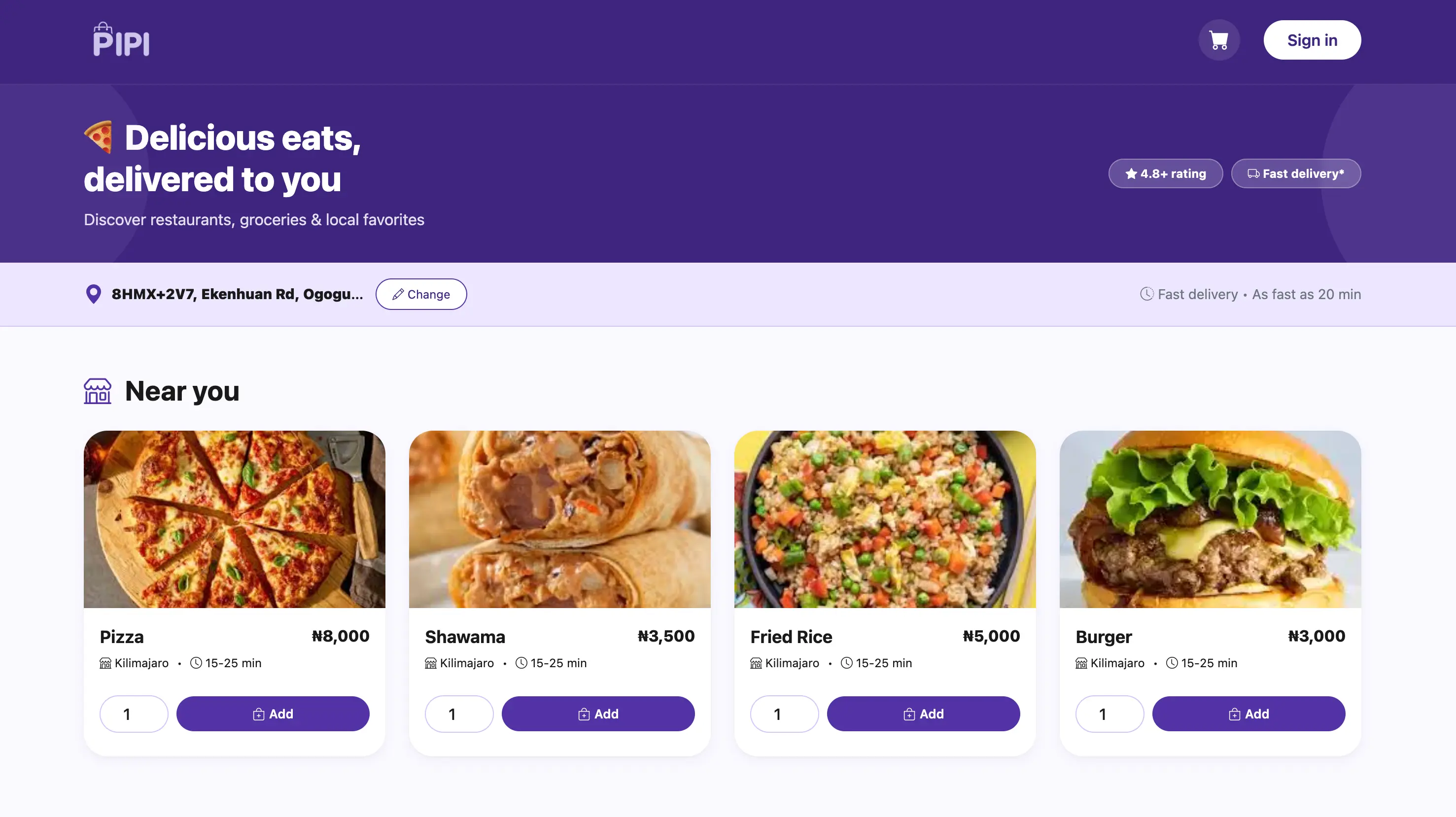 Pipi Delivery Project